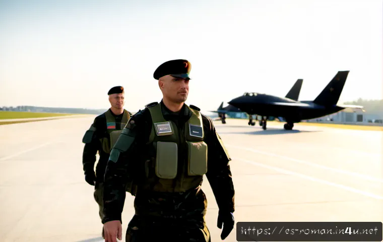 Home 17 루마니아와 NATO - Photorealistic wide-angle scene of Romanian and allied military personnel in modern protective unifo...
